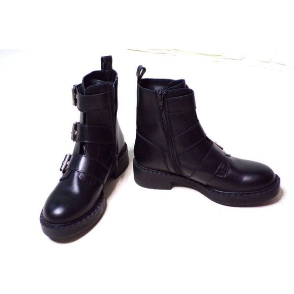 STEVE MADDEN Arlette Triple Buckle Moto Boots size 6 NEW without box - Picture 5 of 12